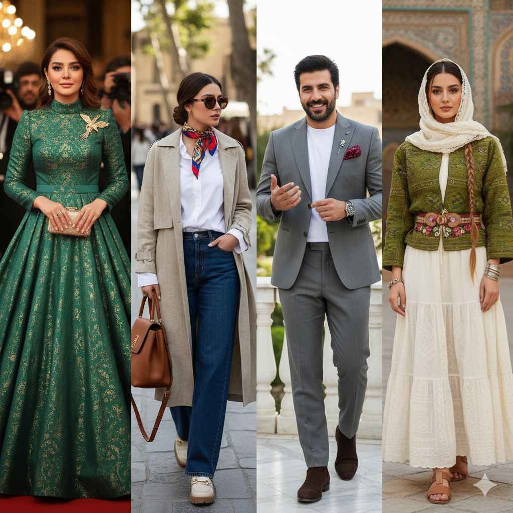 لباس‌های مورد علاقه سلبریتی‌ها در سال ۱۴۰4